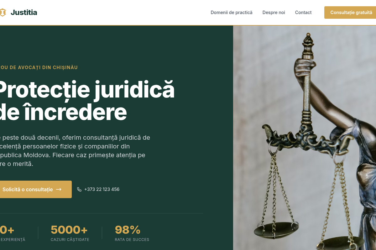 Сайт адвокатского бюро